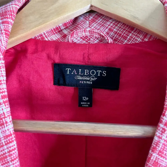 Talbots Linen Tweed‎ Blazer - Picture 5 of 7